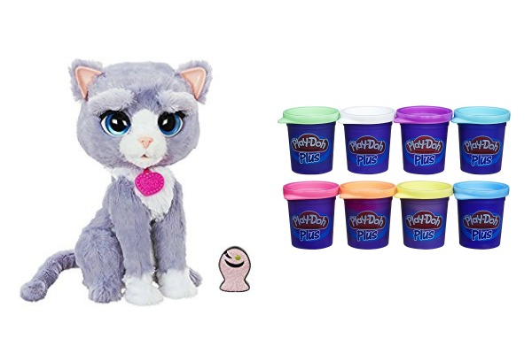 Cute Valentine's Day gifts for the Kids! Fur Real Friends or Play Doh are a perfect kids for a sweet surprise! 