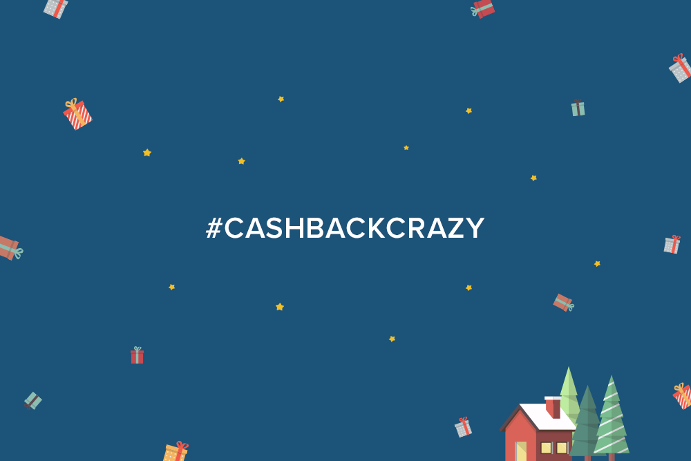 We love giveaways! Be sure to enter our #CashBackCrazy contest for your chance to win BIG!